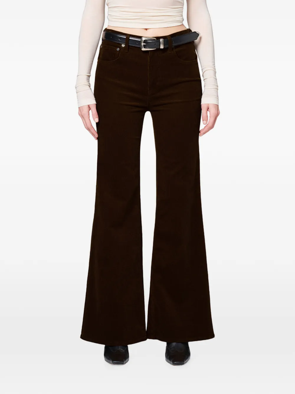 Citizens of Humanity Kimberly 70's corduroy flared trousers - Grün