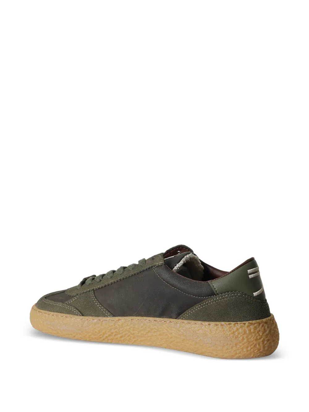 Puraai 1.01 Vintage sneakers met vlakken Groen