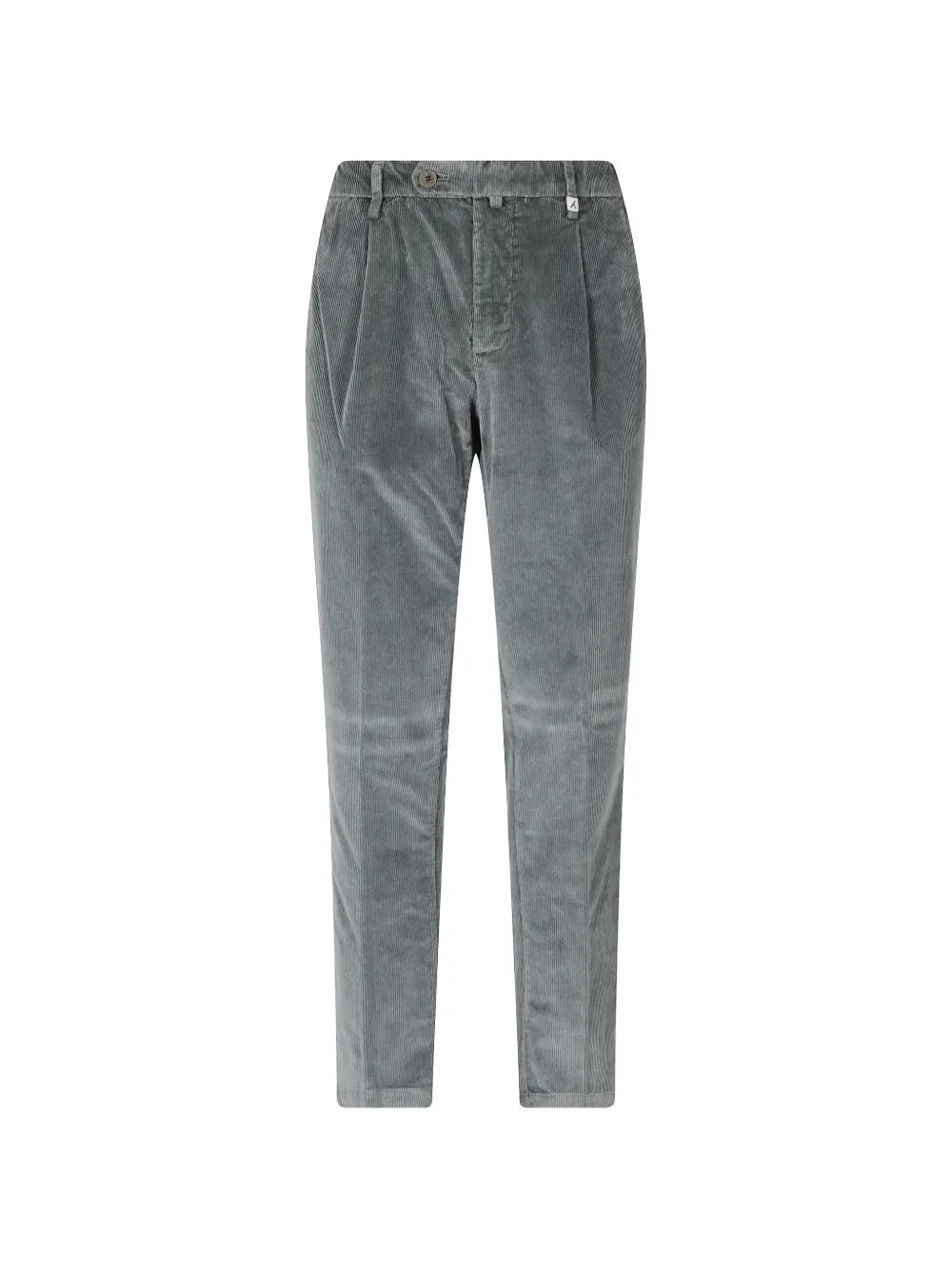Myths pleated corduroy trousers - Verde