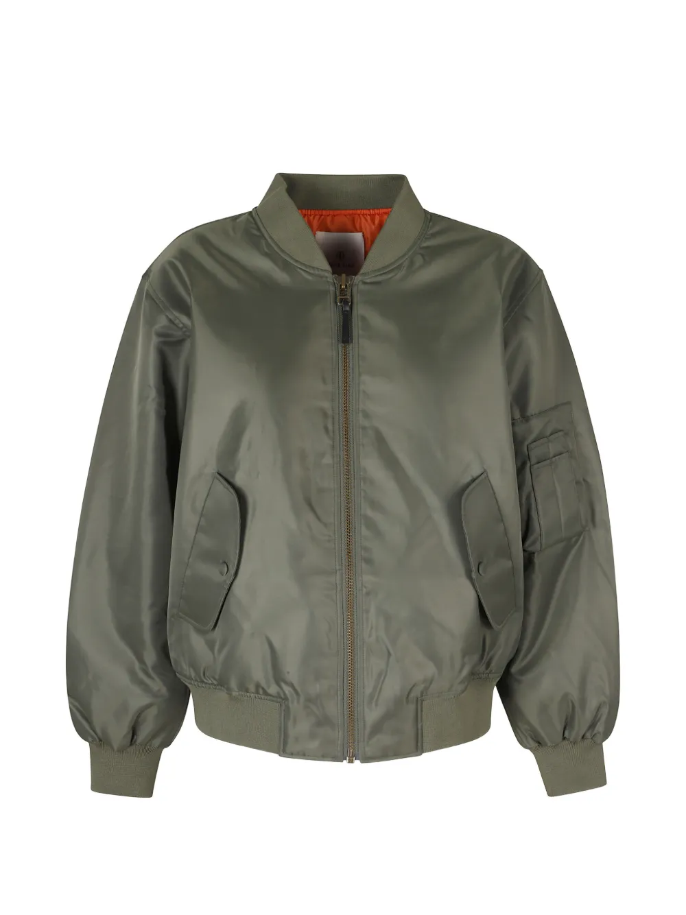 Anine Bing Leon Bomber Jacket In Green