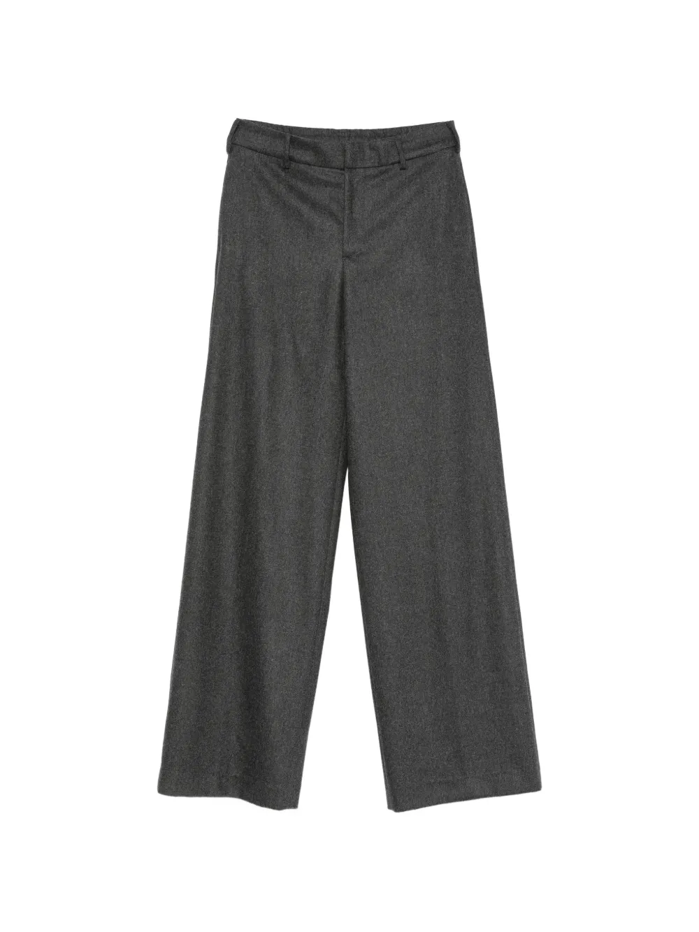 PT Torino wide-leg wool trousers - Grau