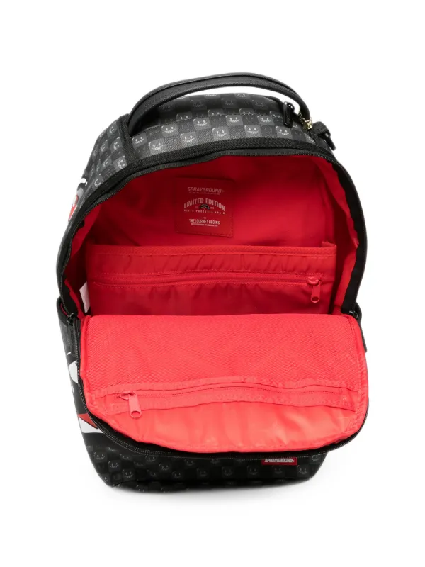Sprayground Shark Mouth Checkered Backpack | Black | FARFETCH Sprayground Shark Mouth Checkered Backpack | Black | FARFETCH