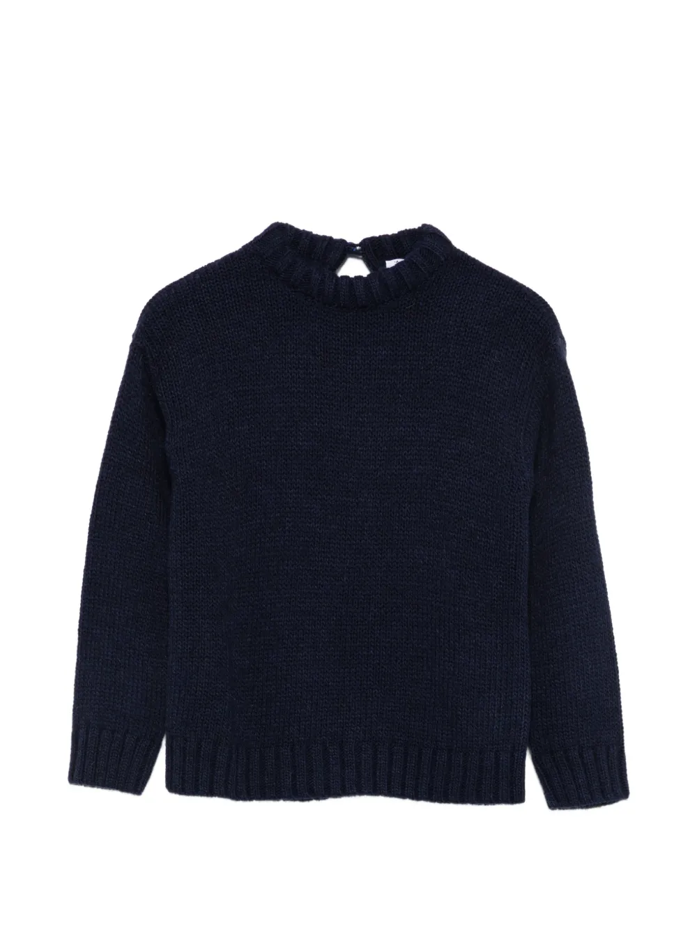 Il Gufo chunky-knit sweater - Blu