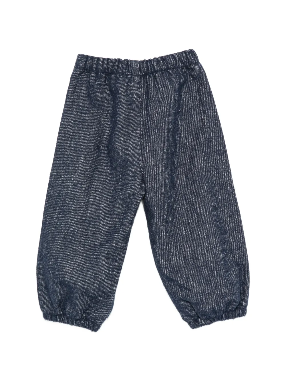 TEDDY & MINOU Broek met elastische cuffs Blauw