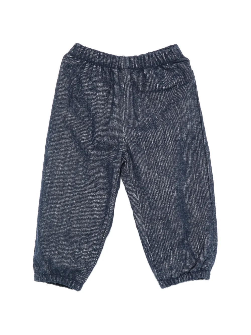 TEDDY & MINOU pantalon à chevilles élastiquées - Bleu TEDDY & MINOU pantalon à chevilles élastiquées - Bleu