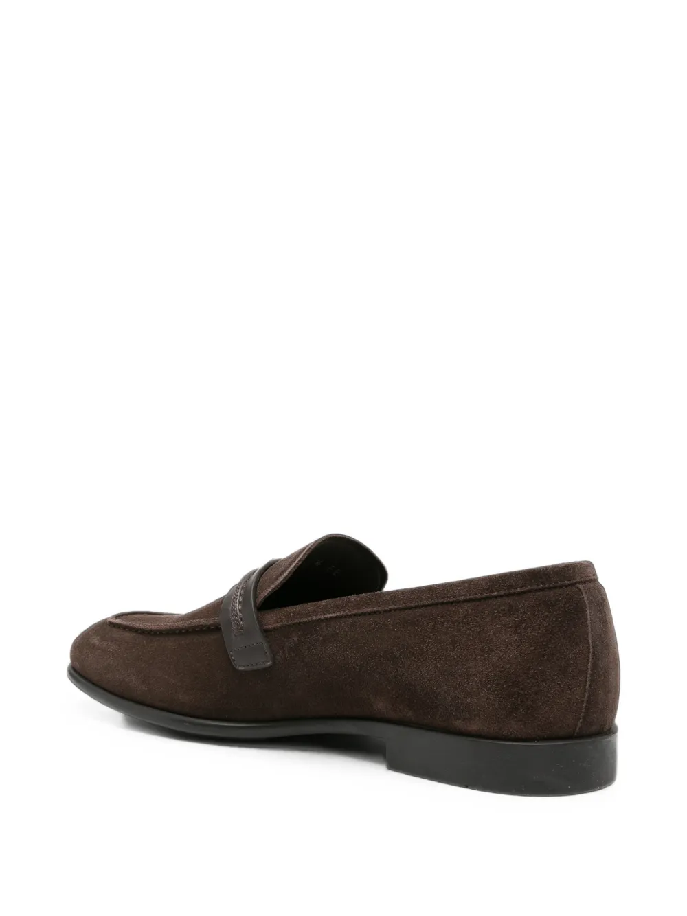 Ferragamo Gancini-plaque suede loafers Bruin