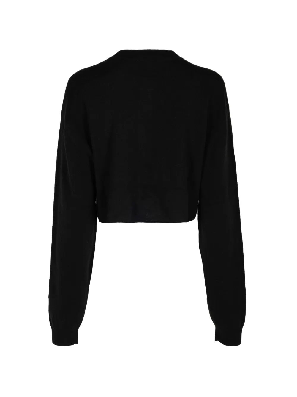 Le Kasha Bulgan cropped trui Zwart