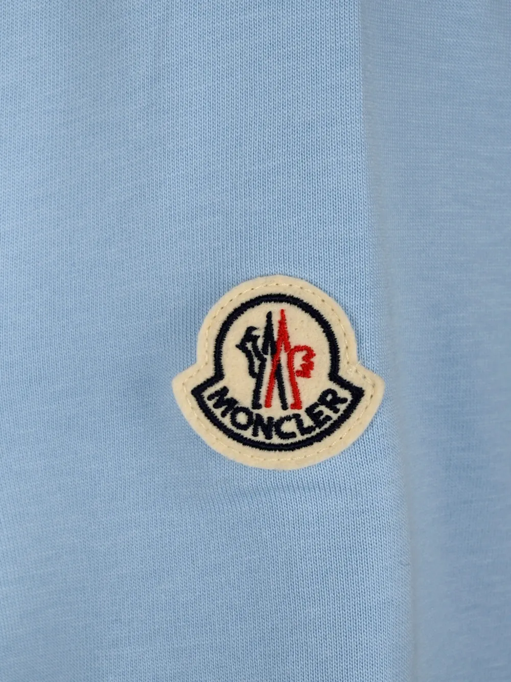 Moncler T-shirt met korte mouwen Blauw