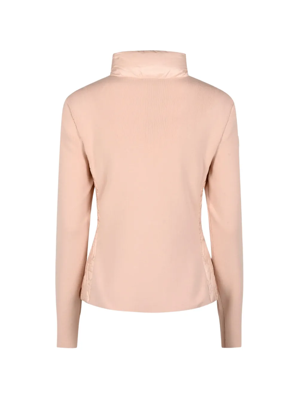 Moncler Katoenen gewatteerd vest met rits Roze