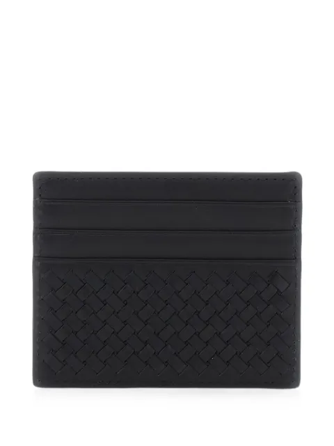 DRAGON DIFFUSION woven leather card holder