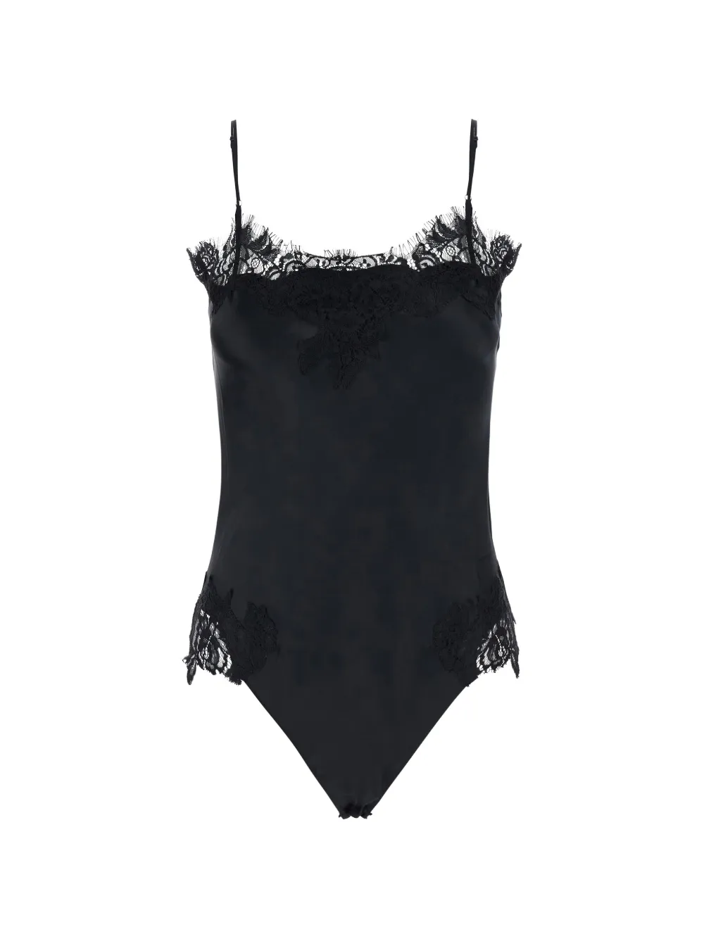 Gold Hawk Coco Body mit Spitzenbesatz - Schwarz