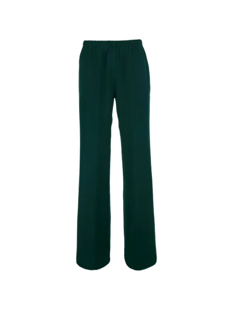 Antonelli elasticated wide-leg trousers