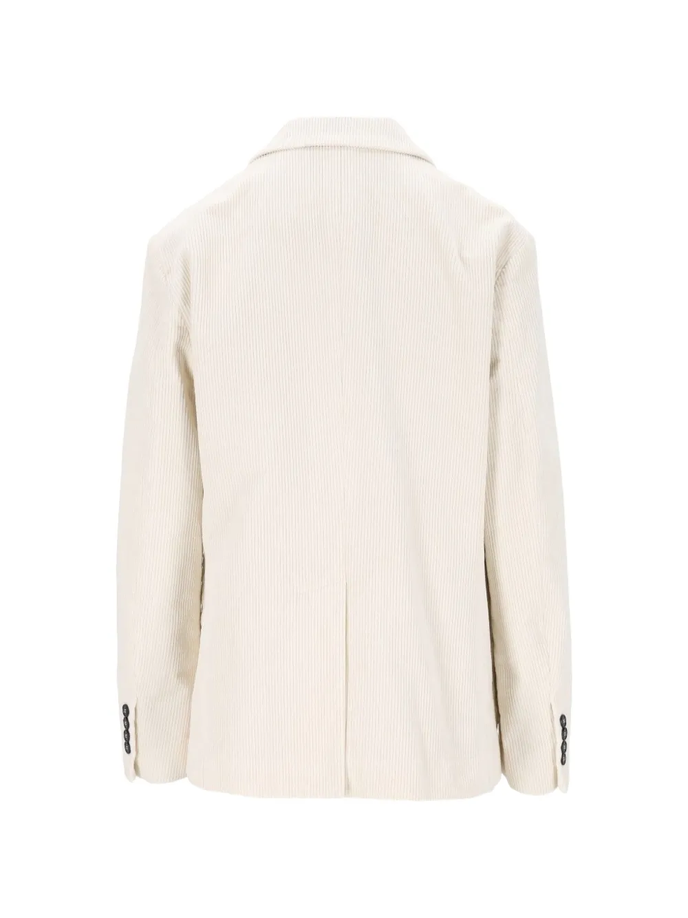 Barena Giacca Sabi ribfluwelen jack met gekerfde revers Beige