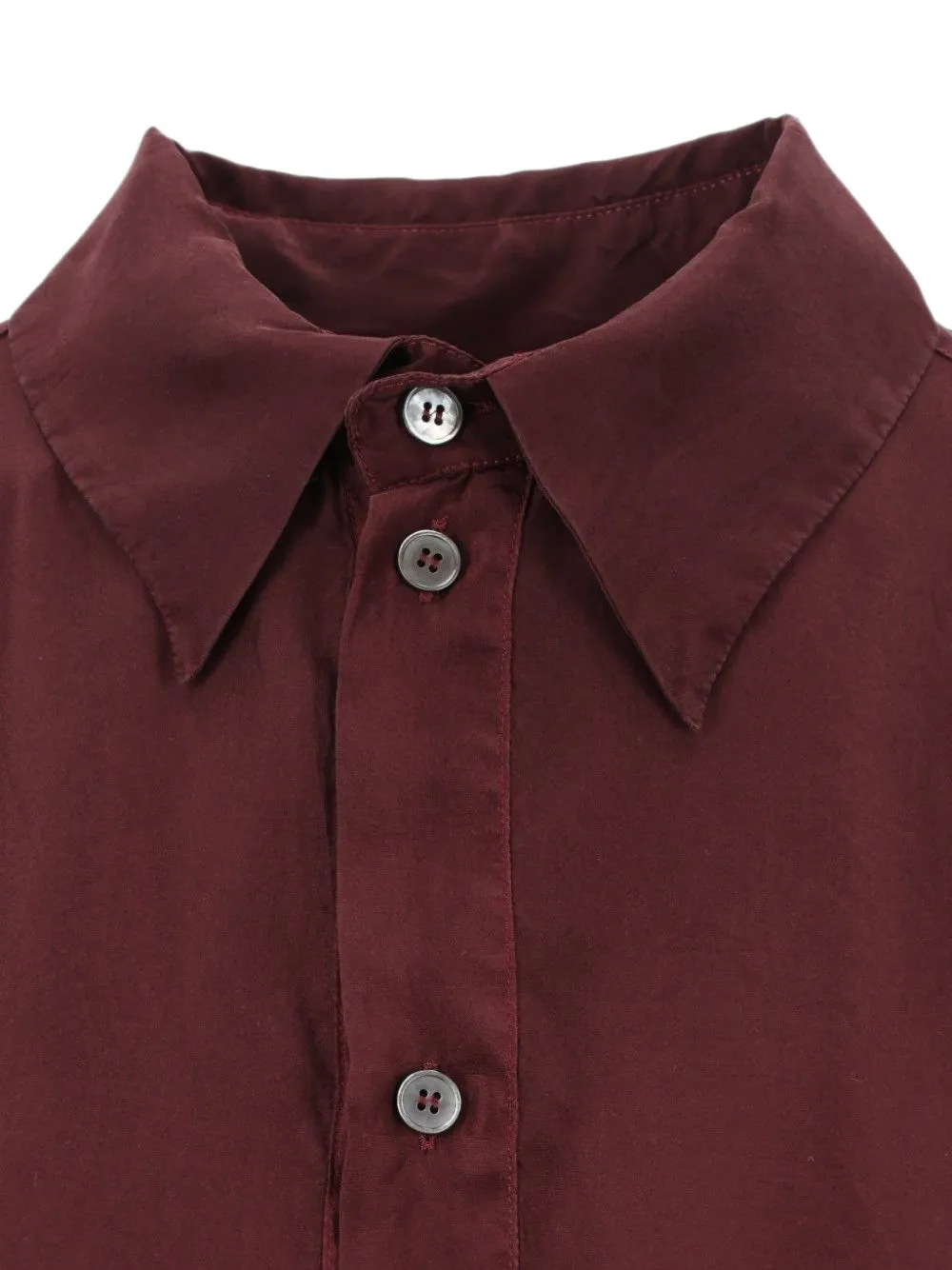 Barena Zijden blouse Rood