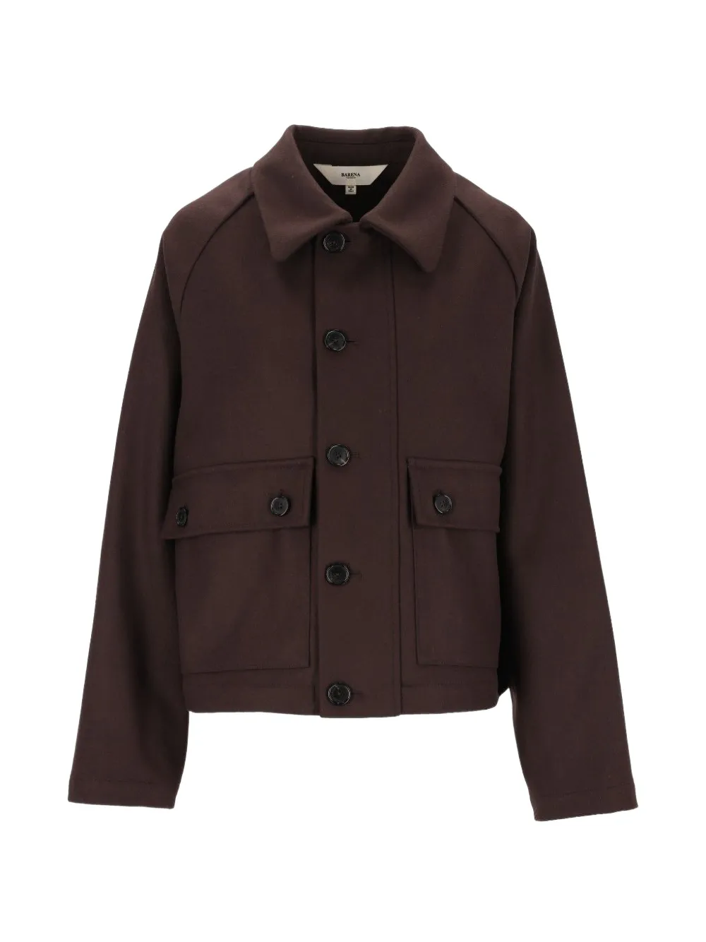 Barena button-up flap-pocket jacket - Braun