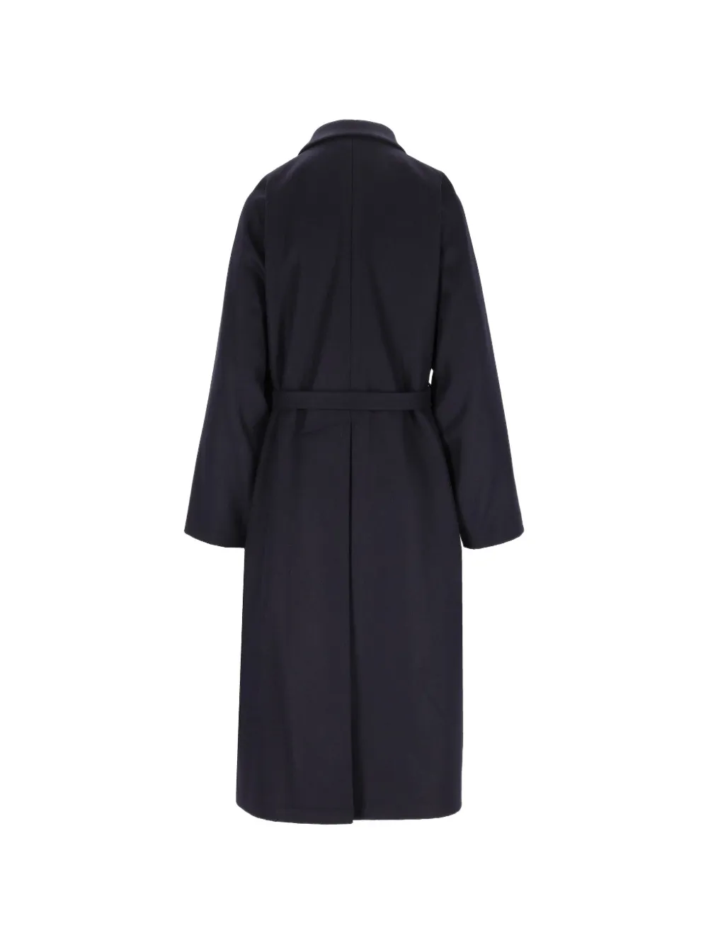 Barena Jas met ceintuur en knopen Blauw