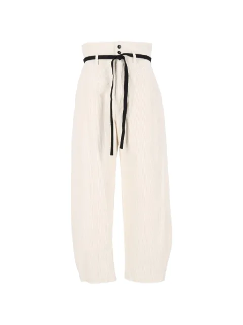 Barena Candiano belted corduroy trousers