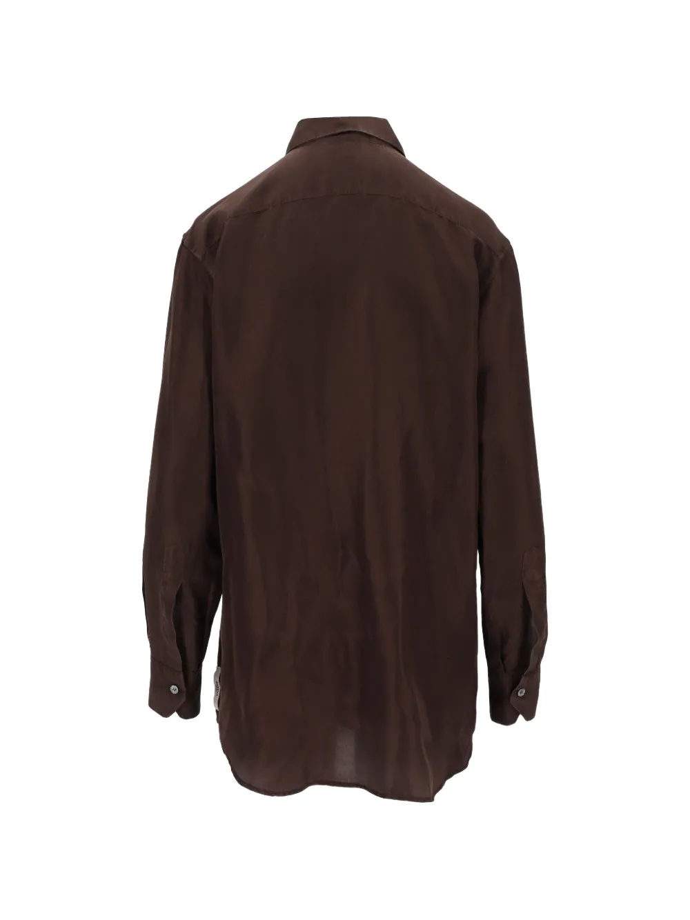 Barena Camillo blouse met knopen Bruin