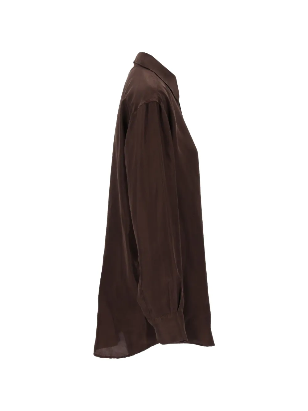 Barena Camillo blouse met knopen Bruin