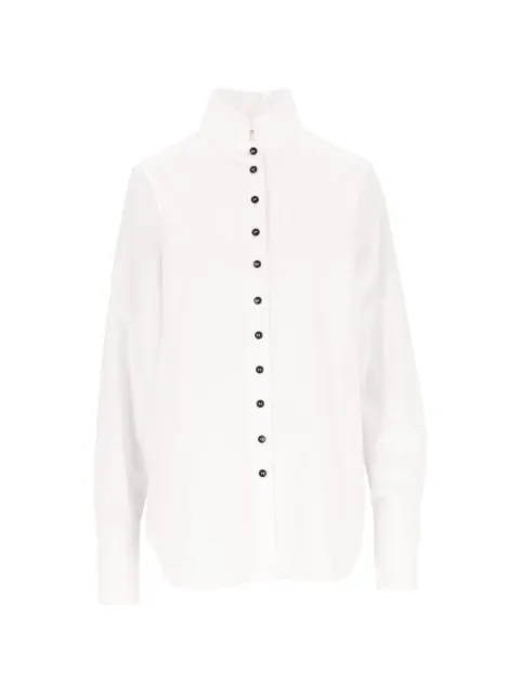 Barena Alvina high-neck button-down shirt