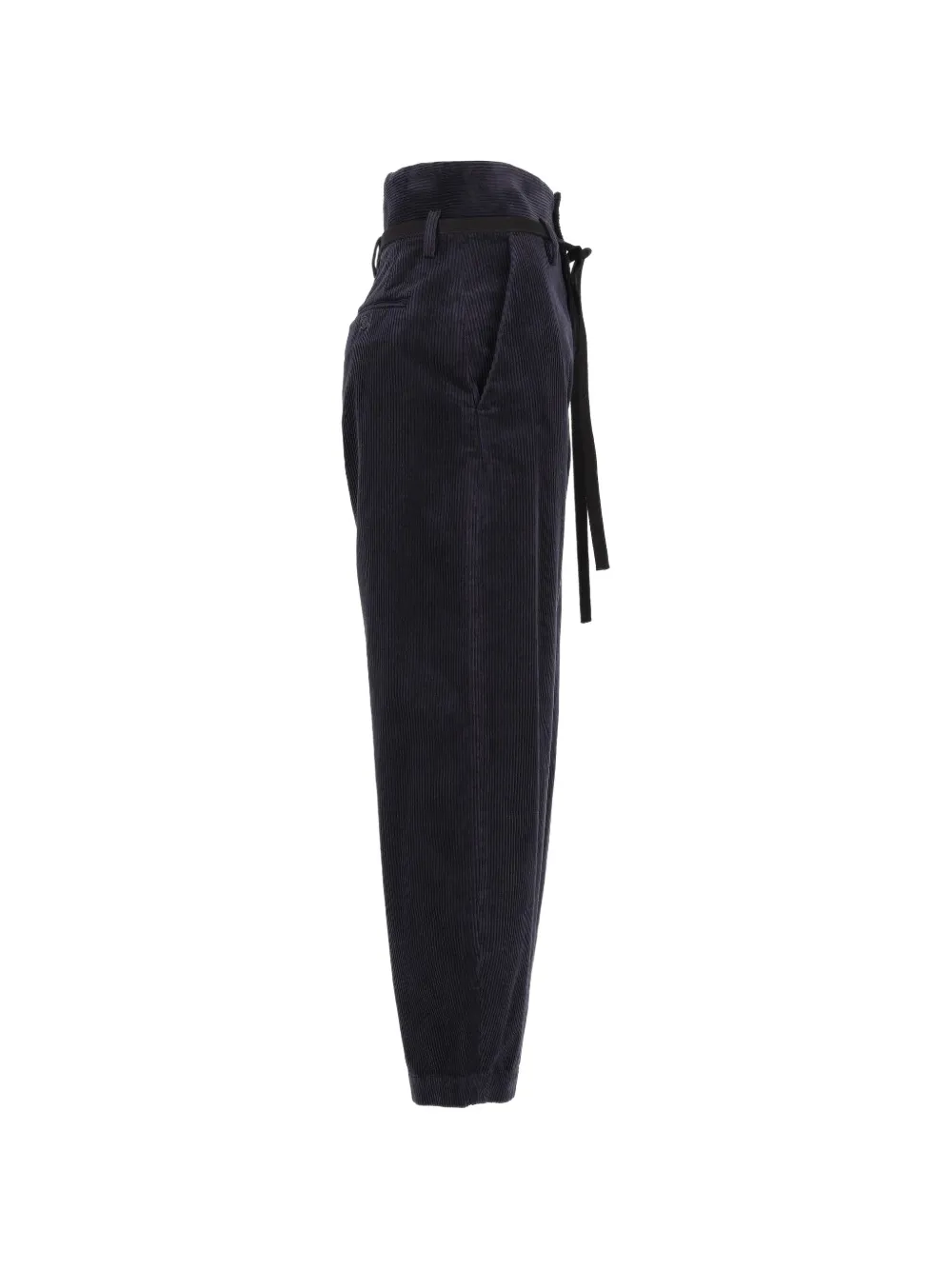 Barena Broek met trekkoordtaille Blauw