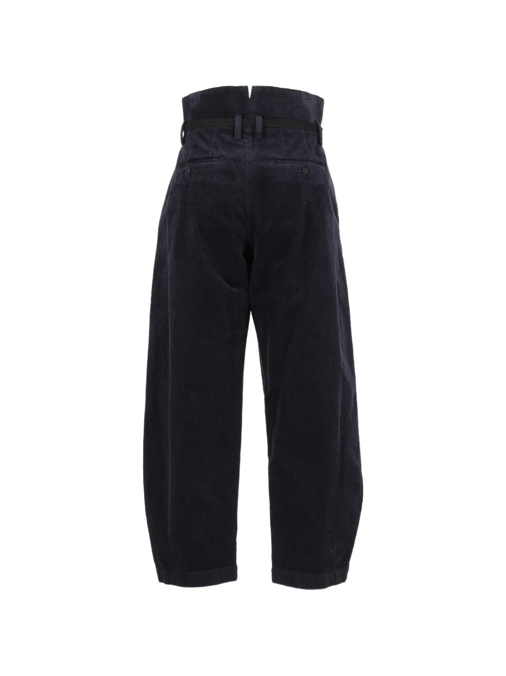 Barena Broek met trekkoordtaille Blauw