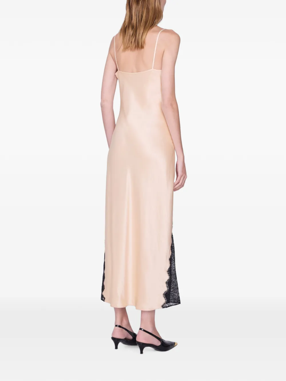 ANINE BING Judy jurk Beige