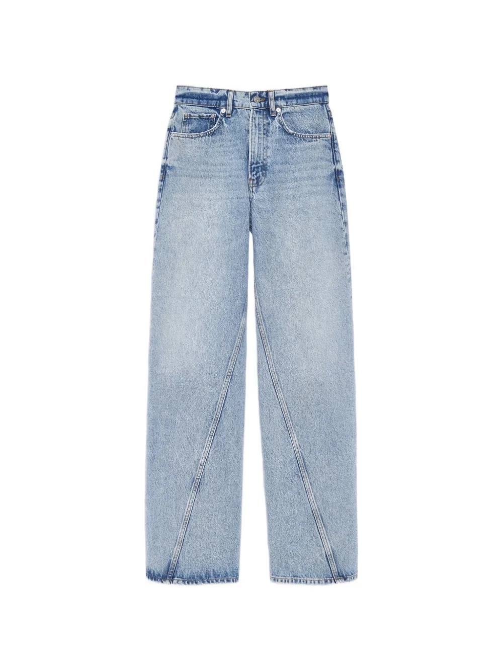 ANINE BING Brie jeans 33" - Blu