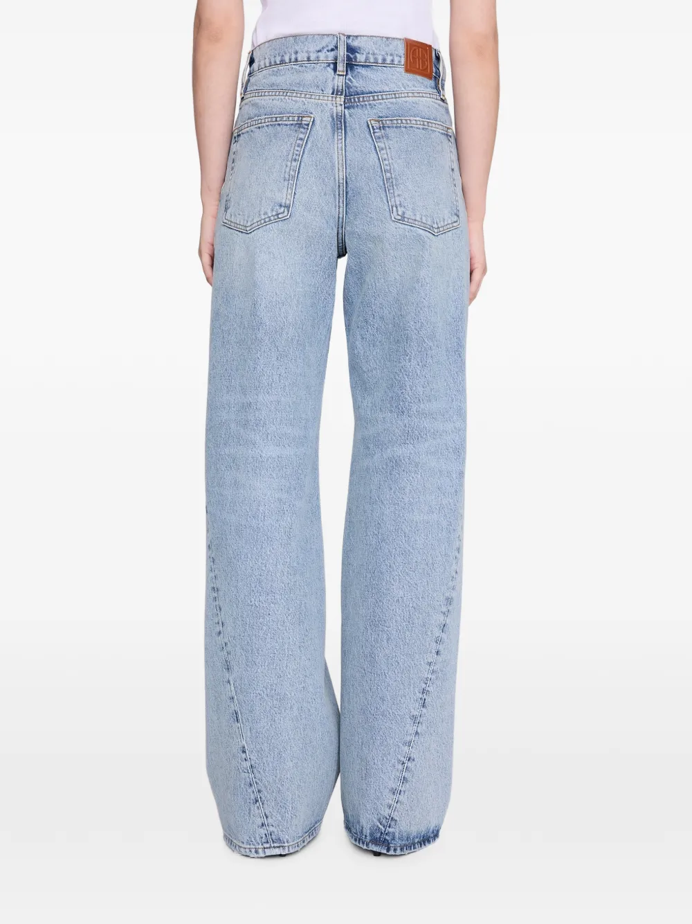 ANINE BING Brie 33" jeans Blauw