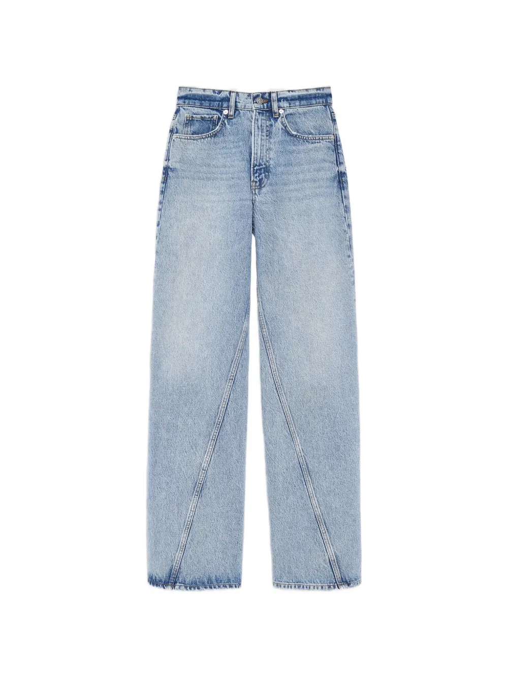 ANINE BING Brie jeans 33" - Blu