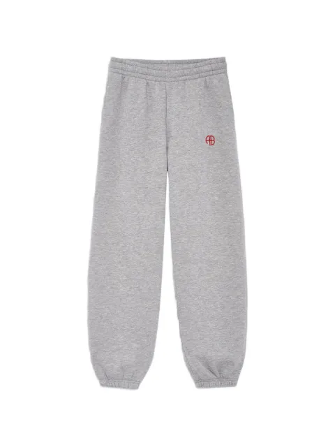 ANINE BING Karter logo-embroidered elasticated track pants