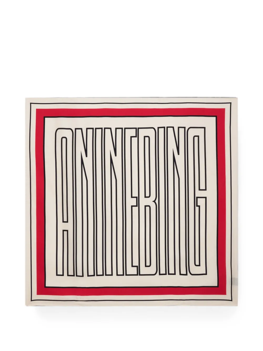 ANINE BING York scarf - Rot