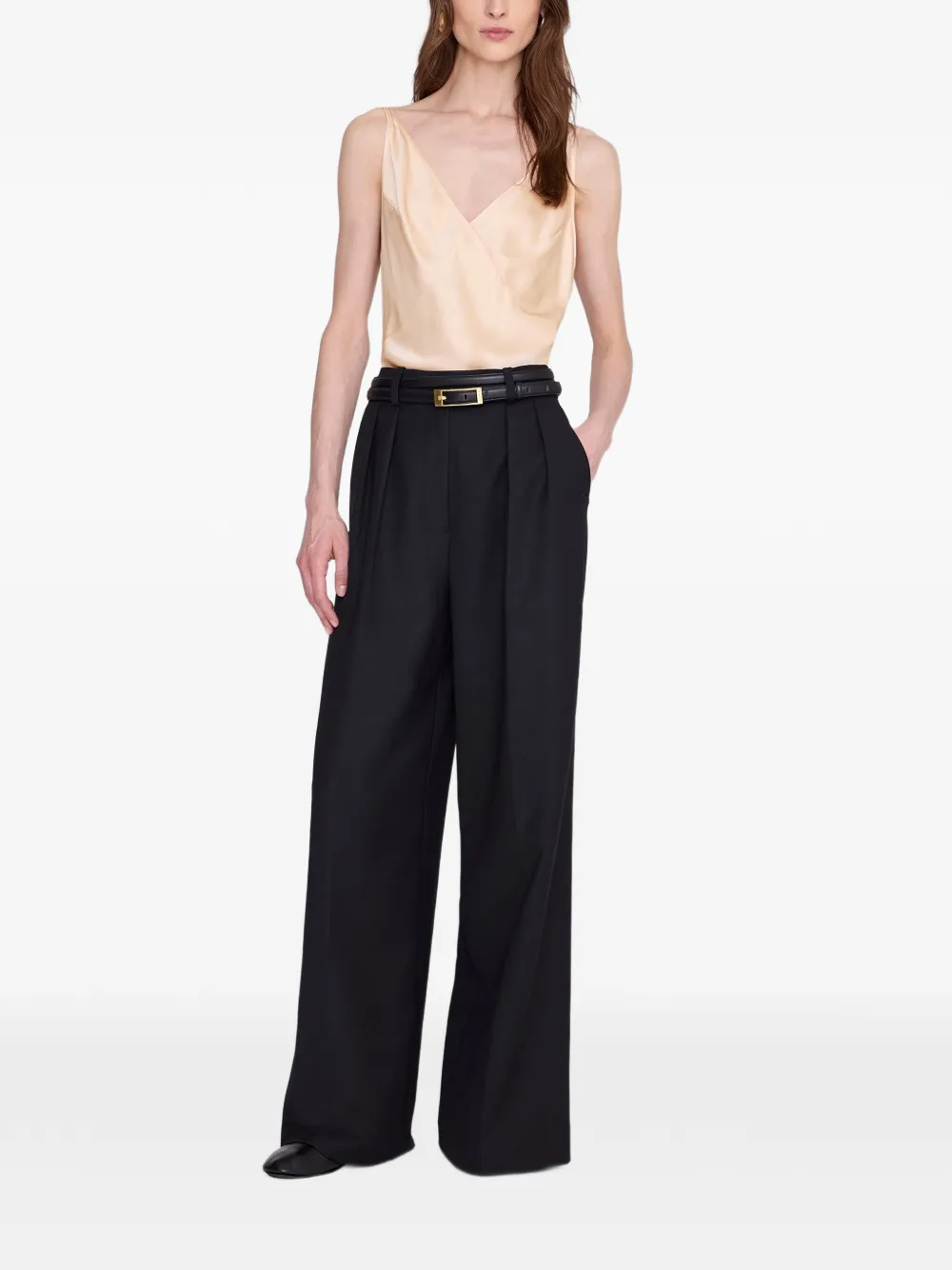 ANINE BING Blanca top Beige