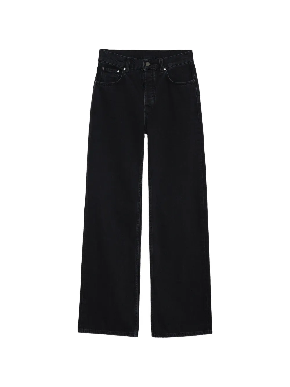 ANINE BING Hugh jeans 32" - Nero