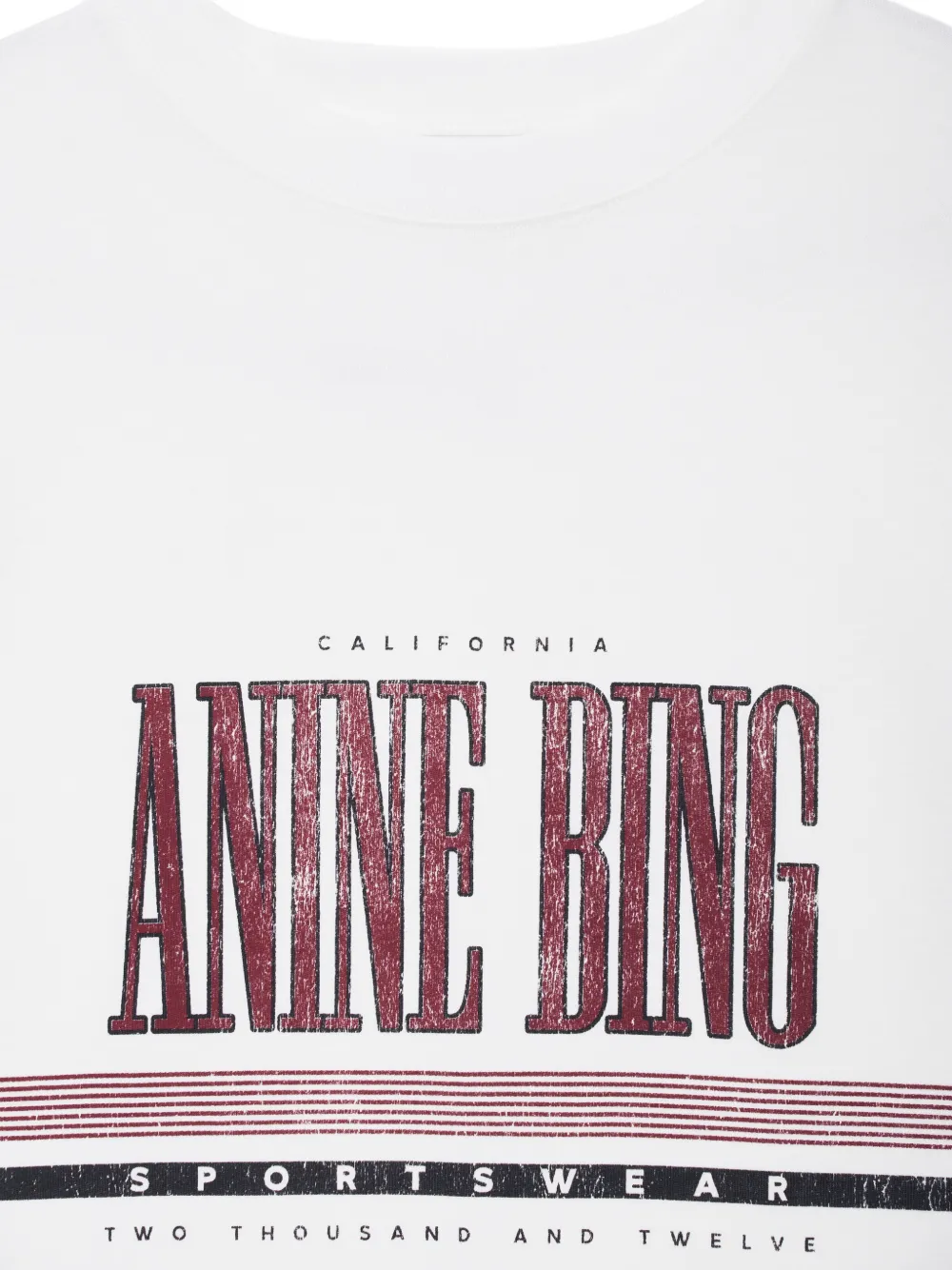 ANINE BING Nell T-shirt Wit