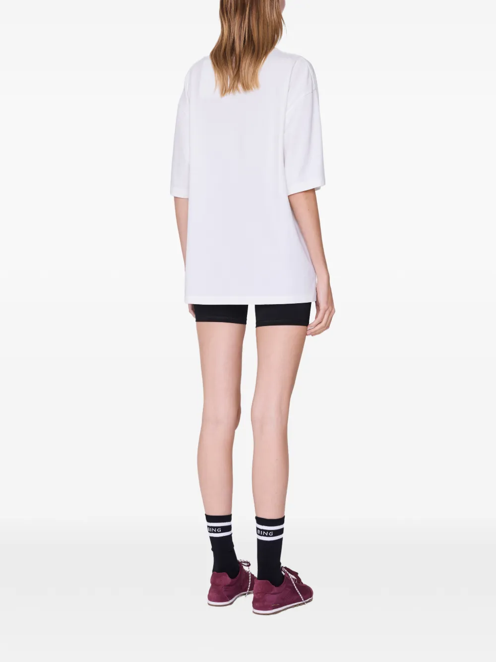 ANINE BING Nell T-shirt Wit