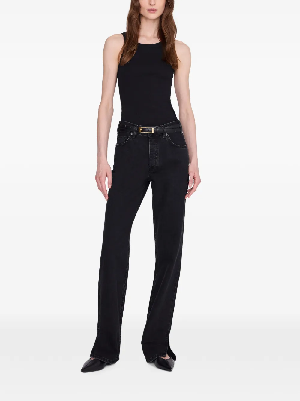 ANINE BING Sixtine tanktop Zwart
