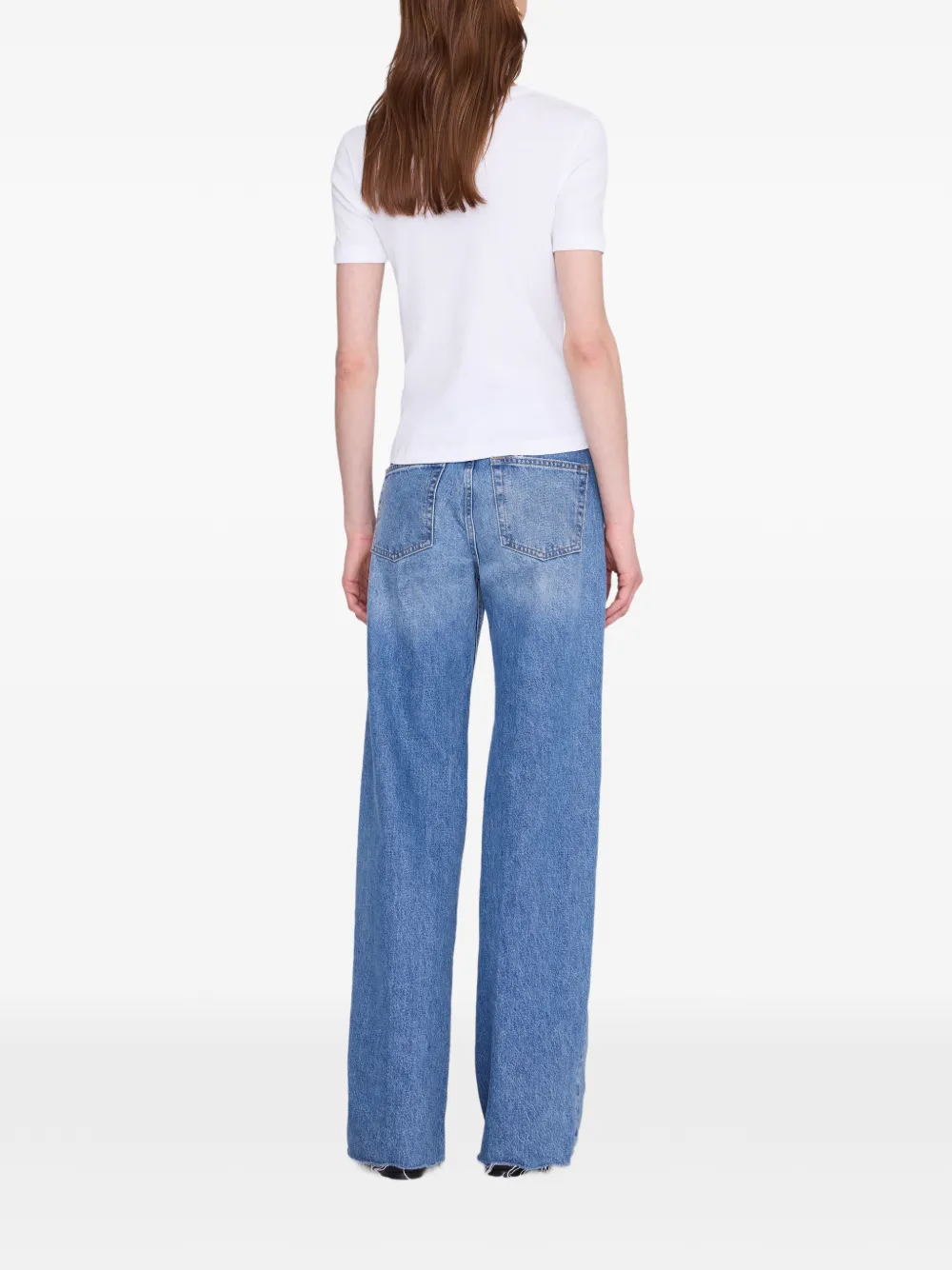 ANINE BING Sixtine T-shirt met korte mouwen Wit