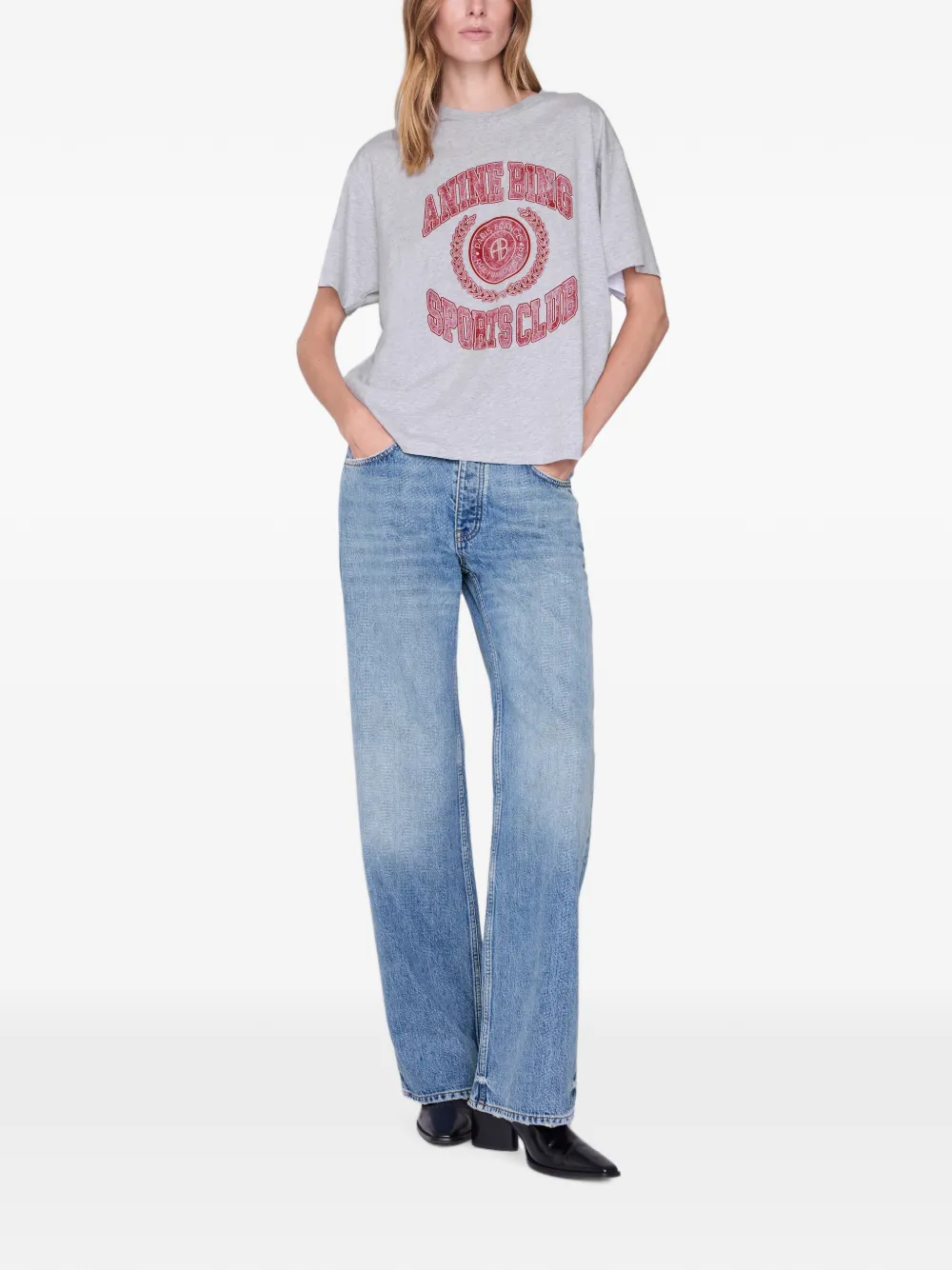 ANINE BING Cade T-shirt Grijs