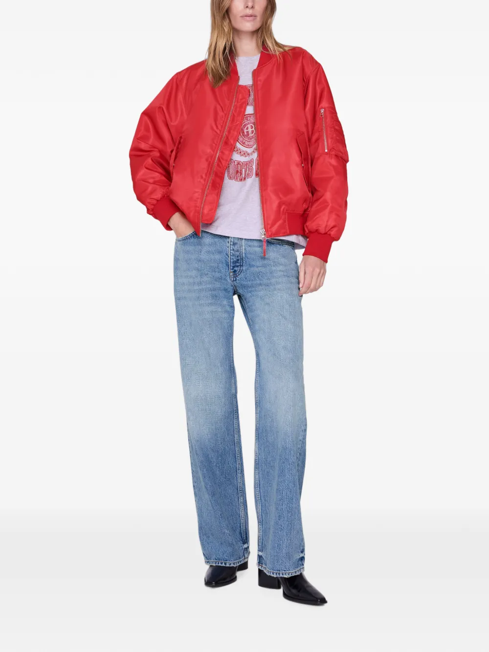 ANINE BING Cade T-shirt Grijs