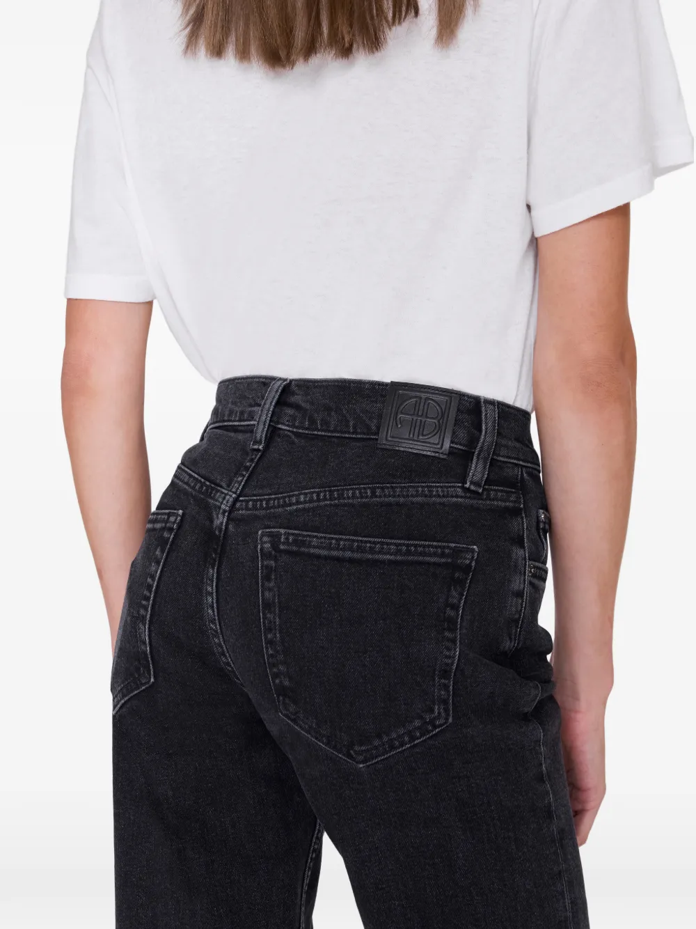 ANINE BING Kate jeans Zwart