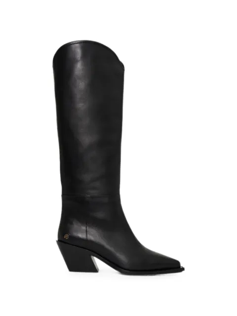 ANINE BING tall Tania soft boots smooth leather