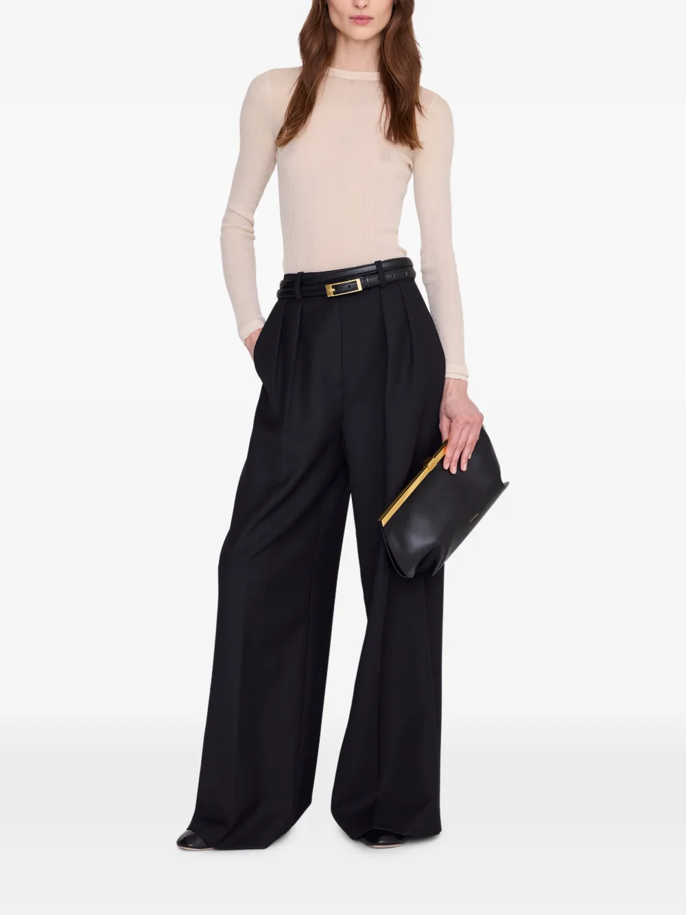 ANINE BING Anine clutch Zwart