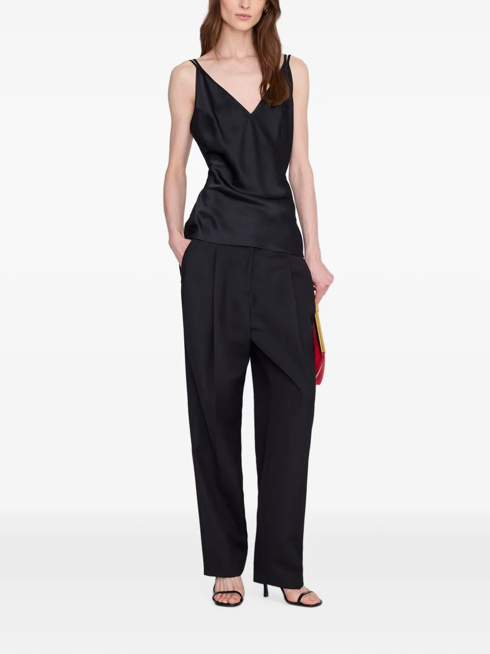 ANINE BING Blanca top Zwart