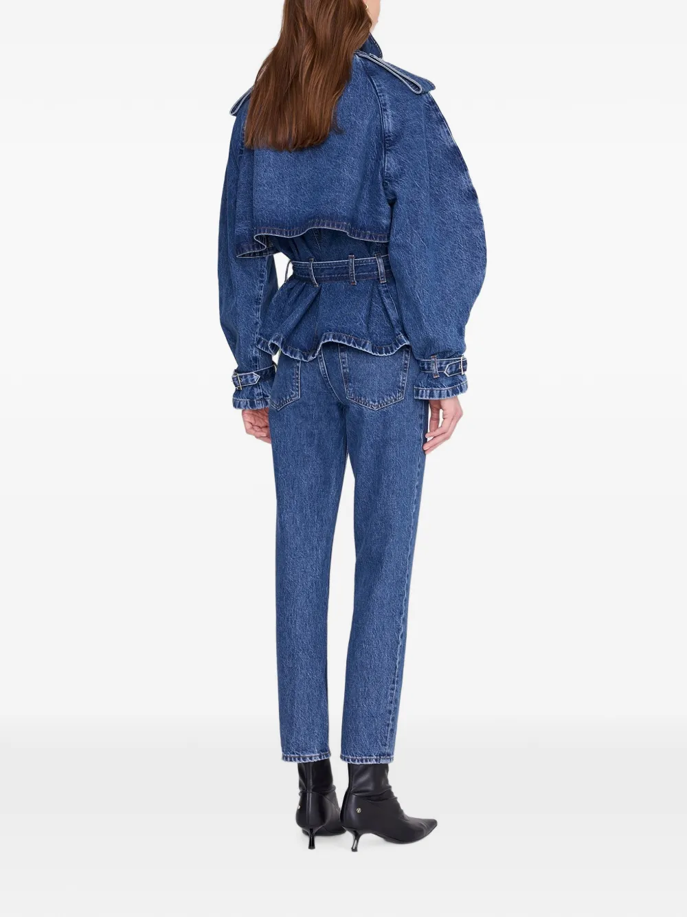 ANINE BING Pascale trenchcoat Blauw