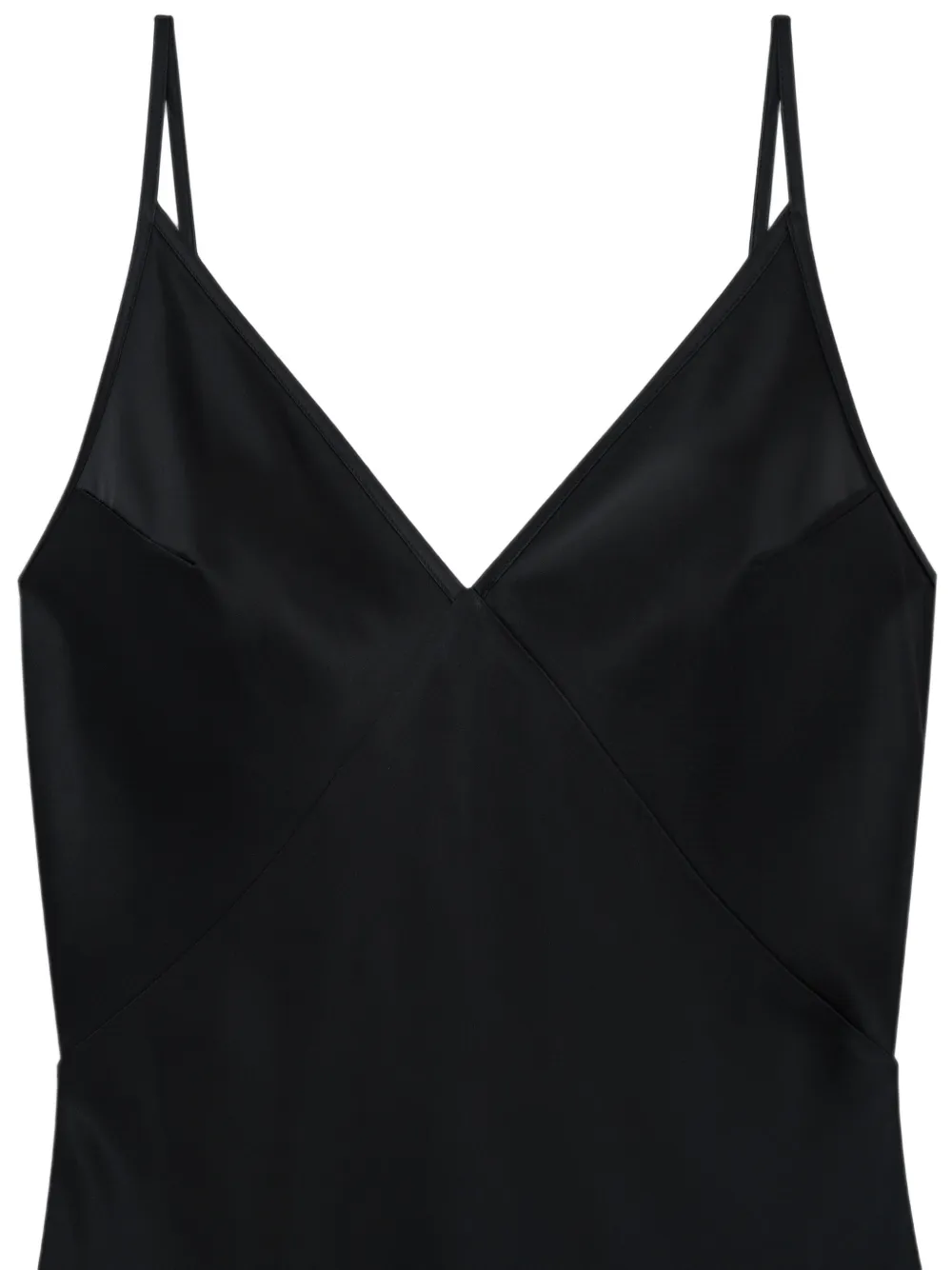 ANINE BING Blanca midi-jurk Zwart