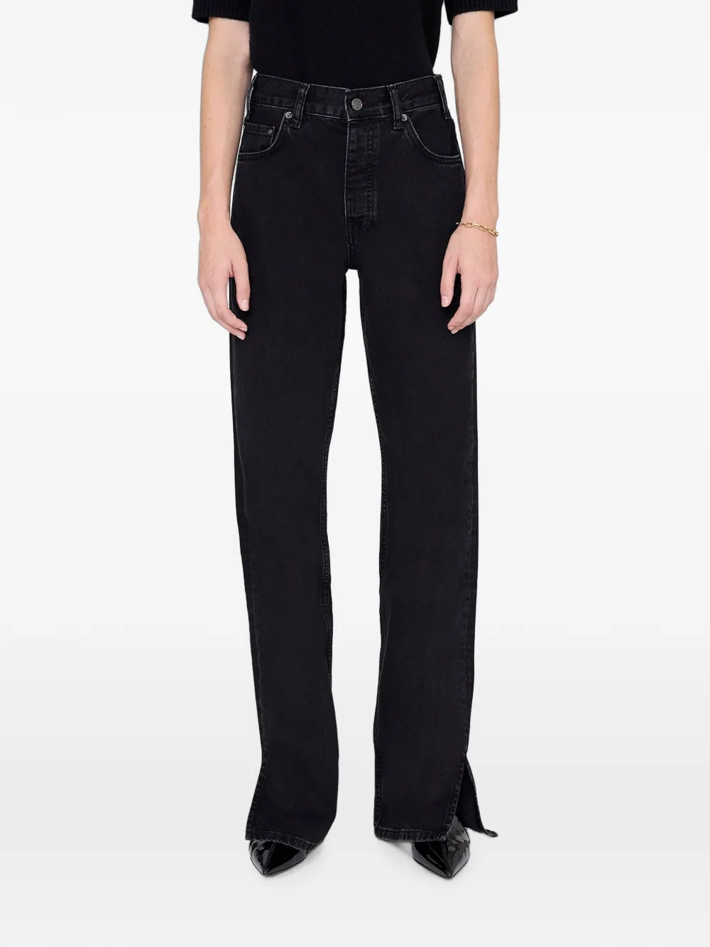 ANINE BING Roy jeans 31" - Nero
