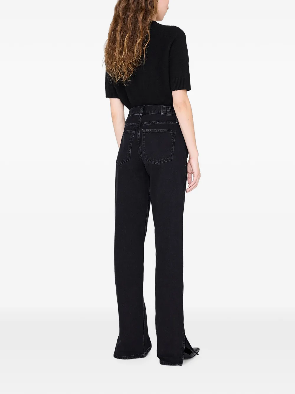 ANINE BING Roy 31" jeans Zwart