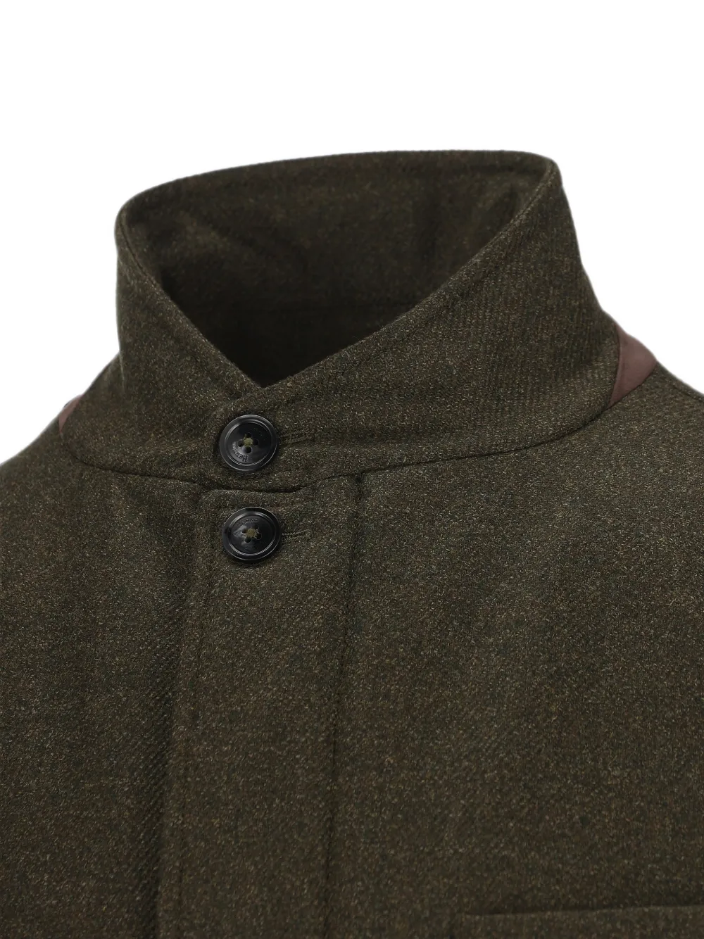 Herno Button-up jack Groen
