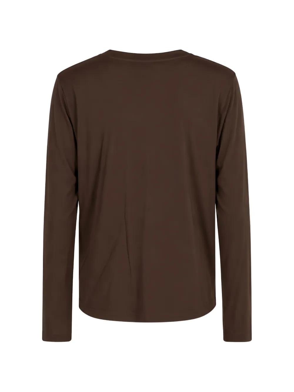Seventy T-shirt met ronde hals Bruin